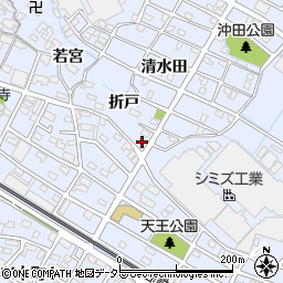 愛知県刈谷市一ツ木町折戸4-2周辺の地図
