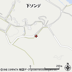 愛知県岡崎市外山町ヂンデ周辺の地図