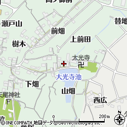 愛知県東海市大田町上前田54-1周辺の地図