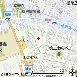 滋賀県蒲生郡日野町大窪889周辺の地図