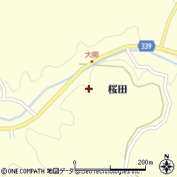 愛知県岡崎市大柳町桜田52周辺の地図