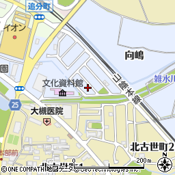 京都府亀岡市古世町向嶋17周辺の地図