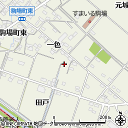 愛知県豊田市駒場町東196周辺の地図