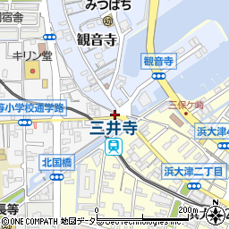 滋賀県大津市大門通16-1周辺の地図