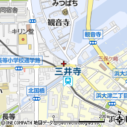 滋賀県大津市大門通16-4周辺の地図