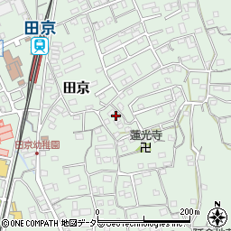 静岡県伊豆の国市田京553-1周辺の地図