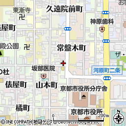 大和生命京都ビル周辺の地図