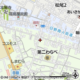 滋賀県蒲生郡日野町大窪851周辺の地図
