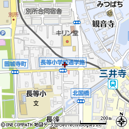 滋賀県大津市大門通14-10周辺の地図