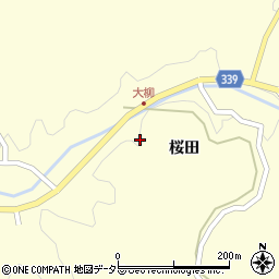 愛知県岡崎市大柳町桜田51周辺の地図