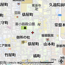 京都府京都市中京区晴明町667-1周辺の地図