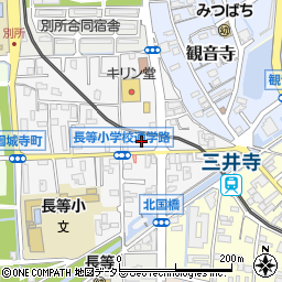 滋賀県大津市大門通14周辺の地図