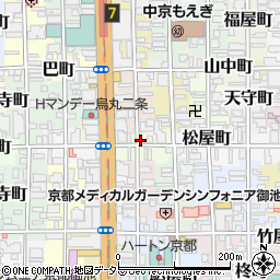 京都府京都市中京区仁王門町15周辺の地図