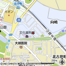 京都府亀岡市古世町中内坪周辺の地図