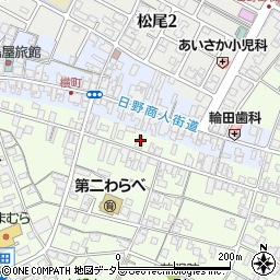 滋賀県蒲生郡日野町大窪837周辺の地図