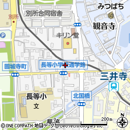滋賀県大津市大門通14-11周辺の地図