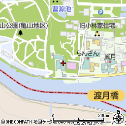 翠嵐ラグジュアリーコレクションホテル京都周辺の地図