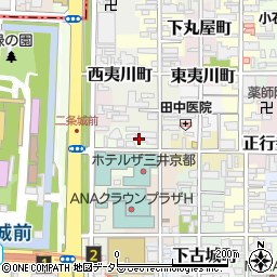 京都府京都市中京区薬屋町604周辺の地図