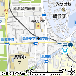 滋賀県大津市大門通14-15周辺の地図