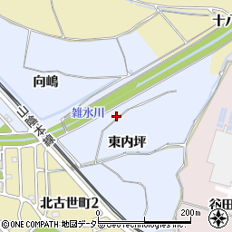 京都府亀岡市古世町周辺の地図