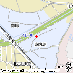 京都府亀岡市古世町周辺の地図