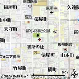 京都府京都市中京区晴明町657周辺の地図