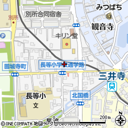 滋賀県大津市大門通14-12周辺の地図