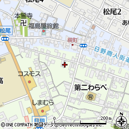 滋賀県蒲生郡日野町大窪860周辺の地図