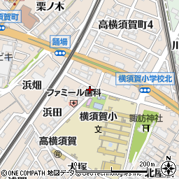 愛知県東海市高横須賀町井戸池7周辺の地図