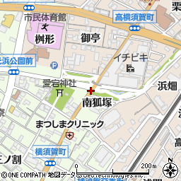 市民体育館東周辺の地図