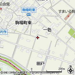 愛知県豊田市駒場町東184周辺の地図