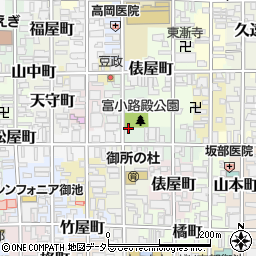 京都府京都市中京区六丁目280周辺の地図