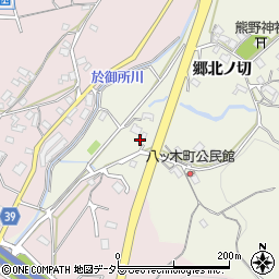 愛知県岡崎市八ツ木町郷南ノ切周辺の地図