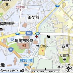 株式会社亀岡ホーム周辺の地図