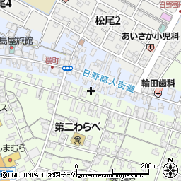 滋賀県蒲生郡日野町大窪838周辺の地図