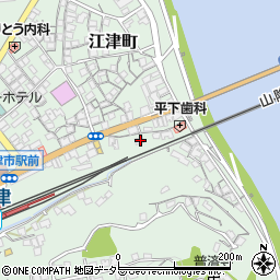 島根県江津市江津町856-2周辺の地図