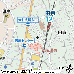 静岡県伊豆の国市田京271-12周辺の地図
