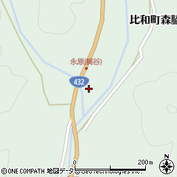 広島県庄原市比和町森脇535周辺の地図