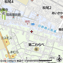 滋賀県蒲生郡日野町大窪852周辺の地図