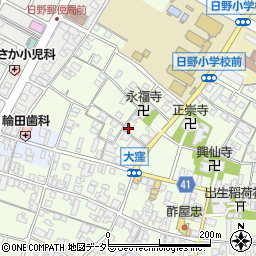滋賀県蒲生郡日野町大窪473周辺の地図