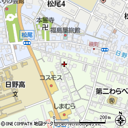 滋賀県蒲生郡日野町大窪883周辺の地図