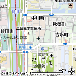 京都府京都市左京区大文字町158周辺の地図