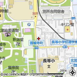 洛和会ヘルスケアシステム　洛和グループホーム大津周辺の地図