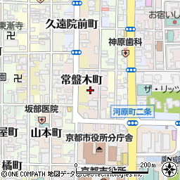 京都府京都市中京区橘柳町157周辺の地図