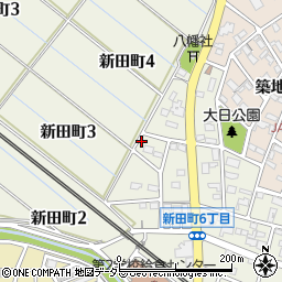 愛知県刈谷市新田町周辺の地図