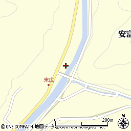 兵庫県姫路市安富町末広866周辺の地図