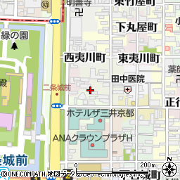 京都府京都市中京区薬屋町592周辺の地図