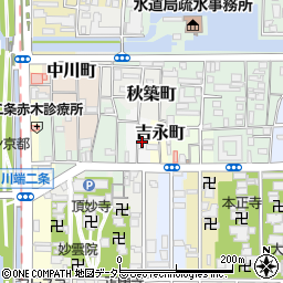 京都府京都市左京区杉本町265周辺の地図