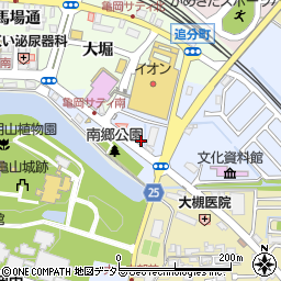 京都府亀岡市古世町（西内坪）周辺の地図