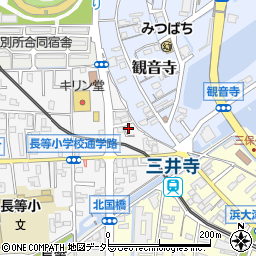 滋賀県大津市大門通16-69周辺の地図